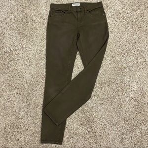 Madewell Ladies Size 28 Brown Skinny Jeans
